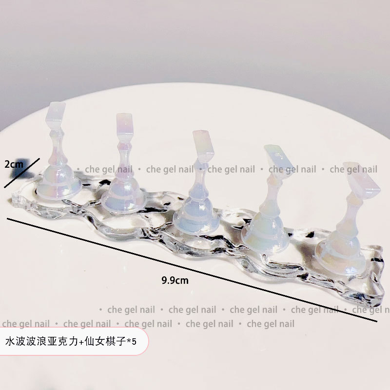 Pantalla base de práctica de uñas soporte de dedo titular de uñas palo de uñas tarjeta de color desgaste uñas especial titular de uñas herramienta de la joyería