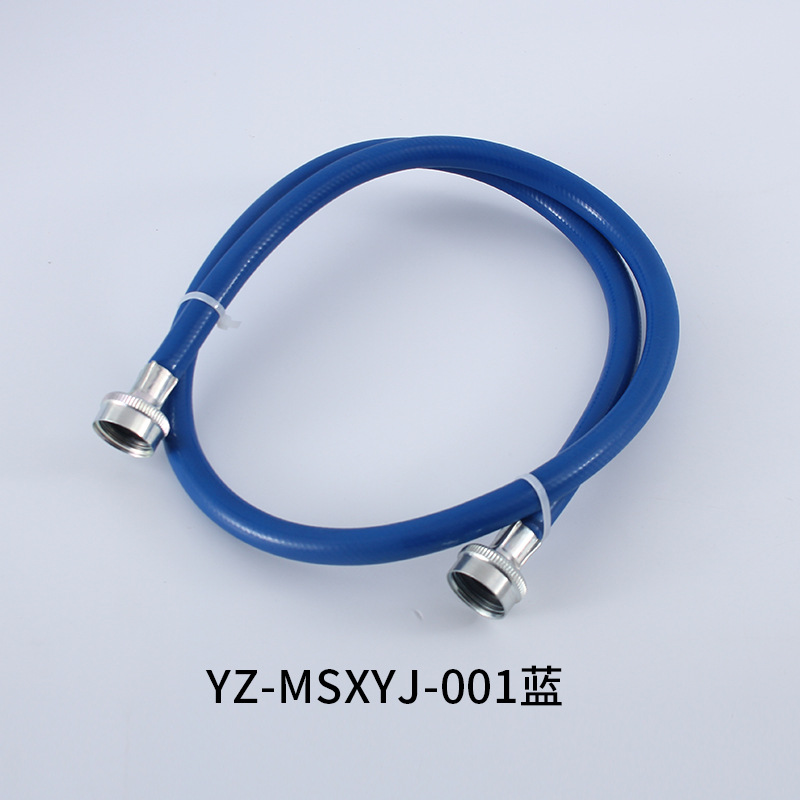 Tubo de entrada de agua para lavadora, tubo de drenaje, manguera flexible de PVC 304 de acero inoxidable, tubo corrugado, grifo antisalpicaduras, universal.