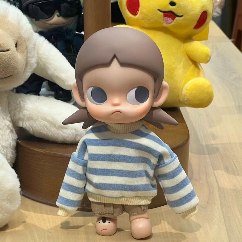 Only Baby Clothes, Sister's Outfit Change, Striped Loose Casual Top, New Autumn and Winter Velvet Sweatshirt, T-Shirt, Long-Sleeved Base Layer