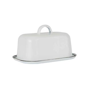 Amazon AliExpress source manufacturers supply metal enamel enamel household butter plate can print logo multi-color