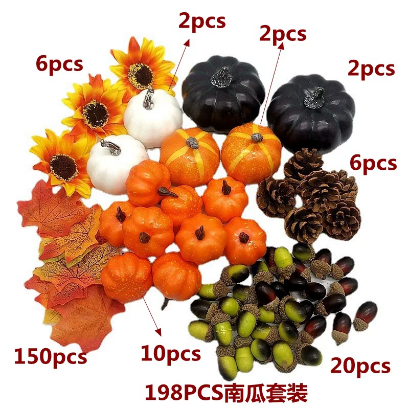 Christmas accessories from foam, set, halloween