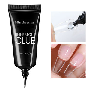 Cross-Border Manicure Strong No-Wash Diamond Glue, Diamond Jewelry Glue, Metal Jewelry Strong Glue, Non-Flowing Diamond Glue