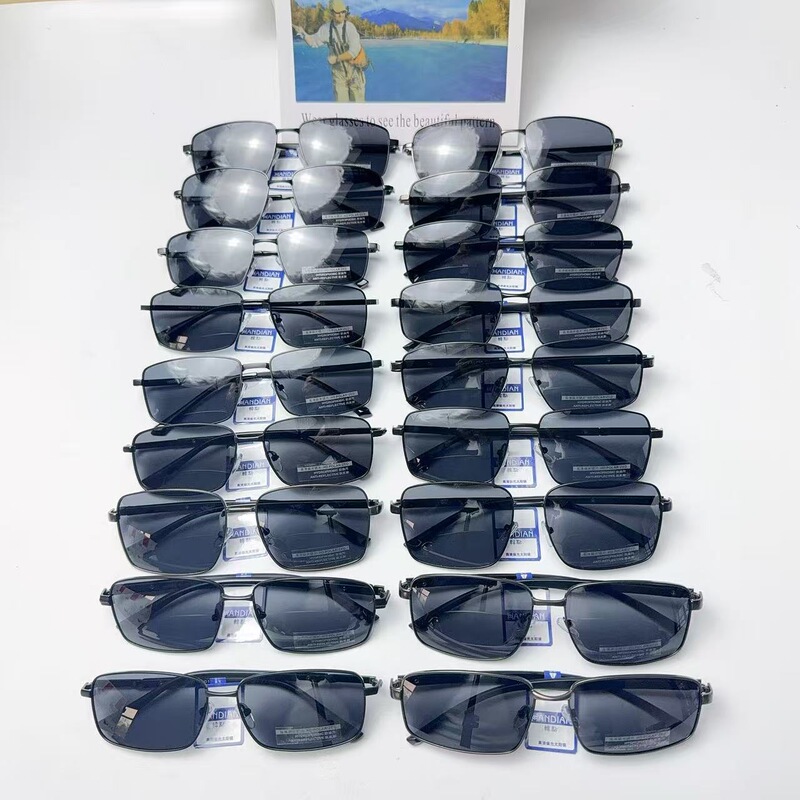 Tac Polarized Sunglasses for Men, Outdoor Fishing and Driving Uv Protection Glasses, Non-Face-Clamping Men's Polarized Sunglasses Tac Polarized Sunglasses for Men, Outdoor Fishing and Driving Uv Protection Glasses, Non-Face-Clamping Men's Polarized Sunglasses