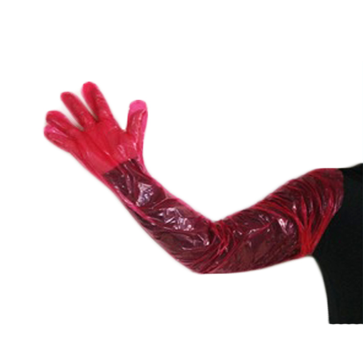 畜牧养殖厂兽用一次性长臂手套猪牛羊马输精人工授精接生手套A