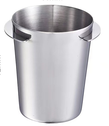 Taza de café, mango de cafetera italiana, taza de café de acero inoxidable 304 taza de café, taza EK43