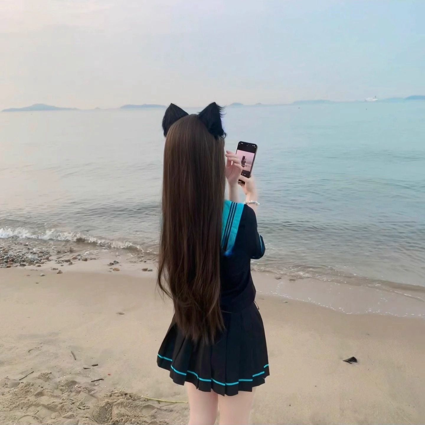 Parochňa Connie Nadýchaná malá Mimi Parochňa na celú hlavu 75 cm dlhé rovné vlasy prirodzené a znižujúce vek