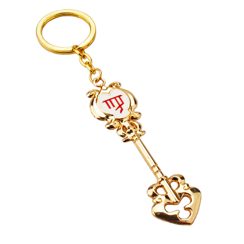 Anime periférica cola de hadas Lucy constelación doce Palacio Estrella Espíritu llavero accesorios León botella agua Virgo