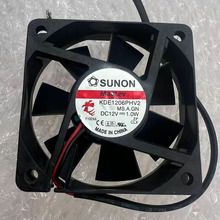 KDE1206PHV2 ԭ�bSUNON 6015 12V 1.0W 6CM �ҴŸ��o��ɢ���L��