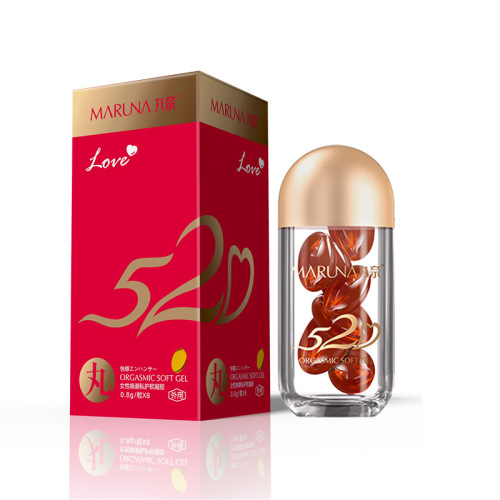Maruna 520 Tidal Private Care Soft Gel 2 capsules for women, pink and tender repair pleasure, orgasm enhancement liquid, adult products