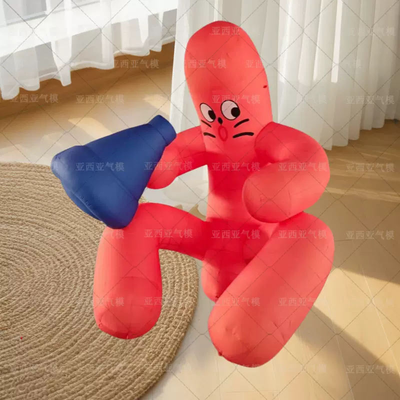 创意充气艺术卡通气模落地装饰模型周年庆典氛围渲染道具摆件气模