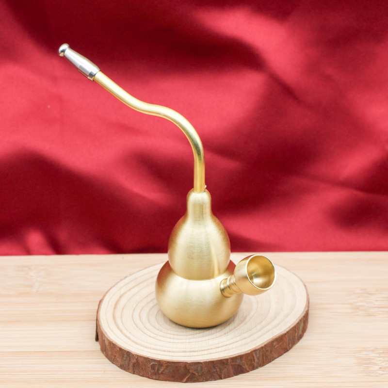 真鍮製の喫煙パイプ、水タバコ、銅工芸品、装飾品、クリエイティブで個性的なギフト、工場直送、卸売、一件から発送可能|undefined