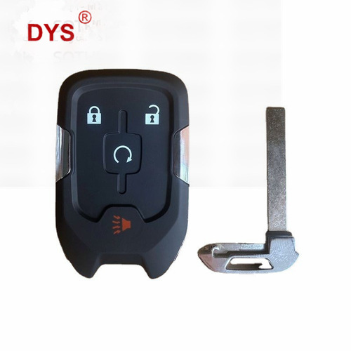 Chevrolet Solando GMC Smart Car Key Fob Case Remote Replacement Shell Compatible with 3/4/5/6 Key