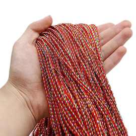 端午节五彩绳手链五色线手工编织手绳儿童饰品五彩项链编织挂绳