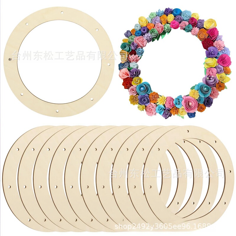Hollow DIY Wreath Wooden Frame Wooden Round Punched Cut Crafts Holiday Heart-Shaped Wreath Hanging Decoration Wood Pieces Hollow DIY Wreath Wooden Frame Wooden Round Punched Cut Crafts Holiday Heart-Shaped Wreath Hanging Decoration Wood Pieces