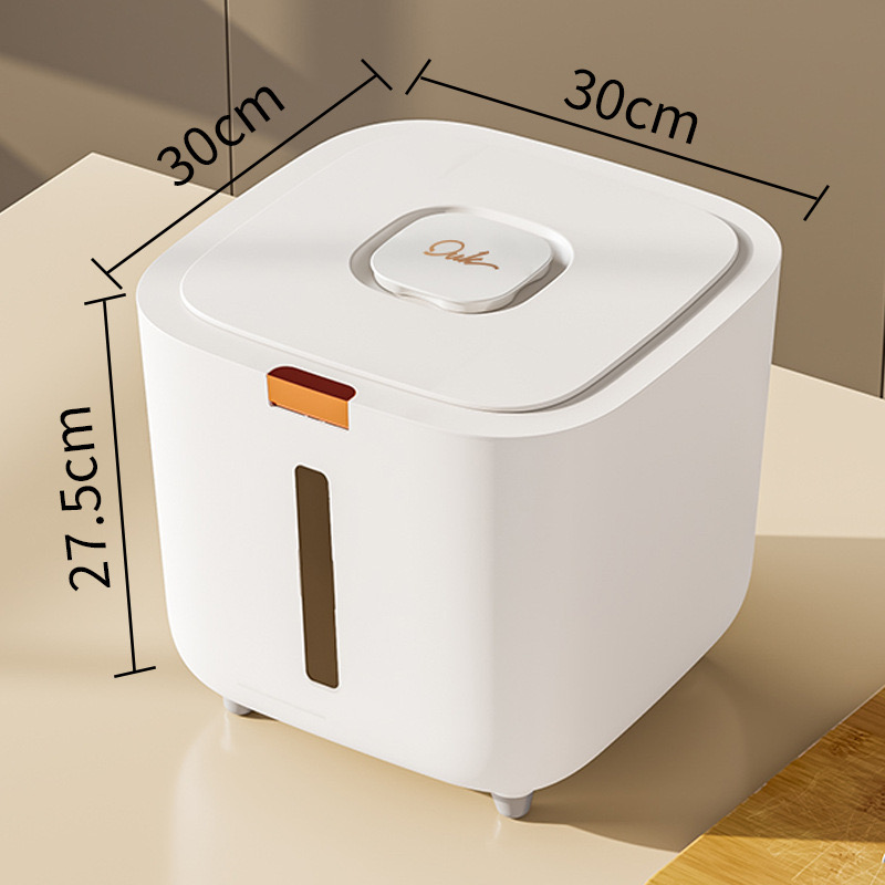 약 10kg [이중 실리콘 씰 원클릭 개방형 뚜껑] 방습 저장통...