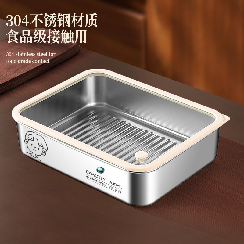 304ステンレス弁当箱サラリーマン弁当箱保温箱学生専用食事付き携帯電子レンジ|undefined