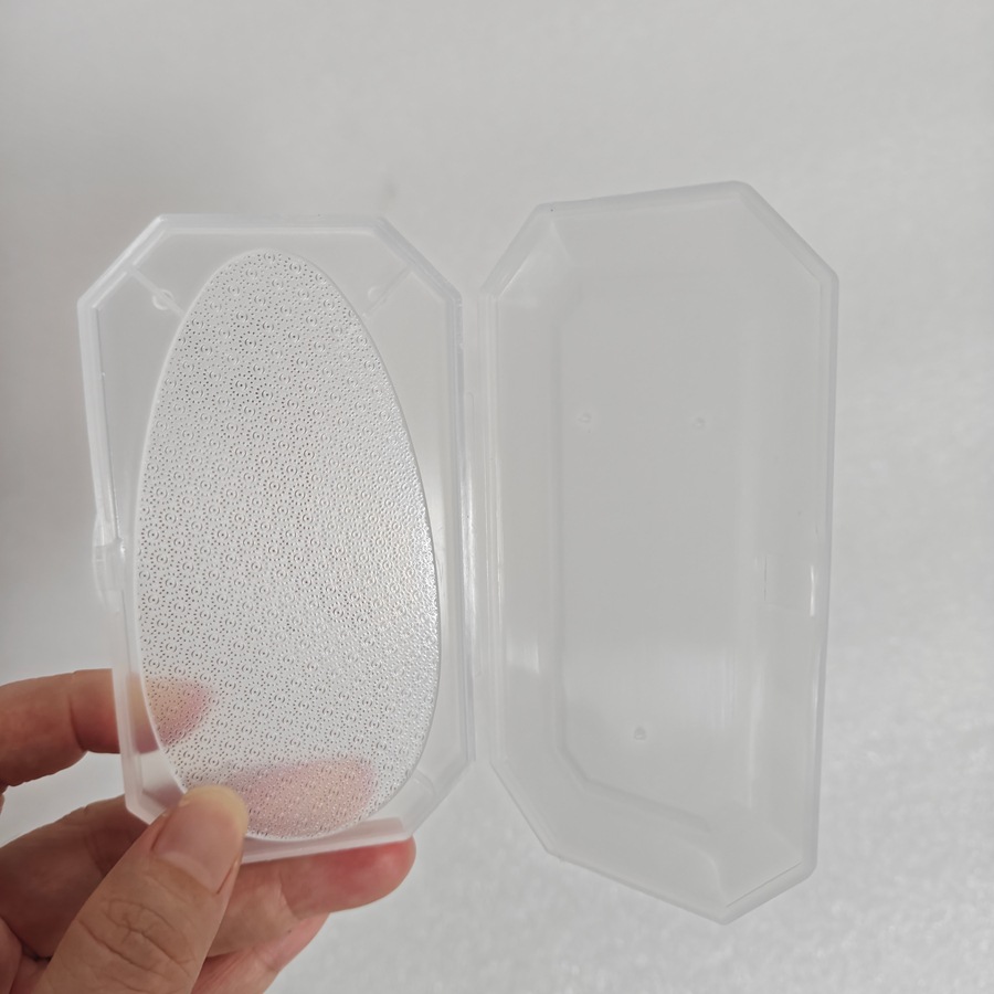 달걀 모양의 플라스틱 상자 포장 47g 6.2X10.8X1.3CM