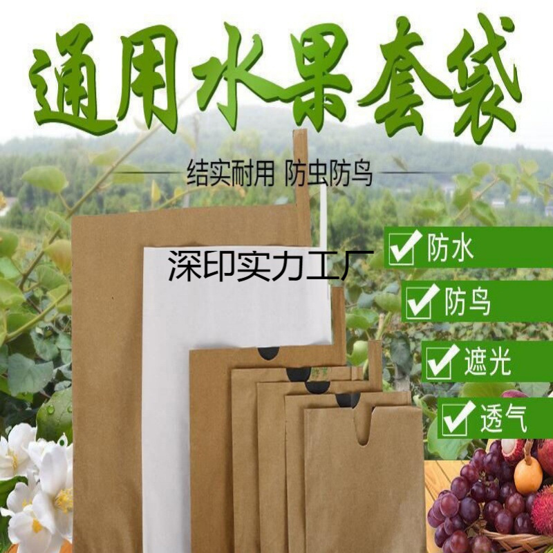 Special Bags for Loquats, Pears, and Mangoes; Protective Bags for Apples and Peaches; Fruit Bags for Yellow Peaches and Grapefruits; Insect-Proof