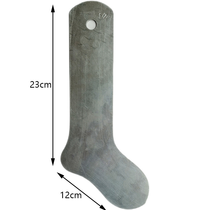 Calcetines que forman la placa calcetines rectos que forman la placa que cuelga estilo curvado calcetines rectos calcetines de aluminio placa que forma la placa de fijación