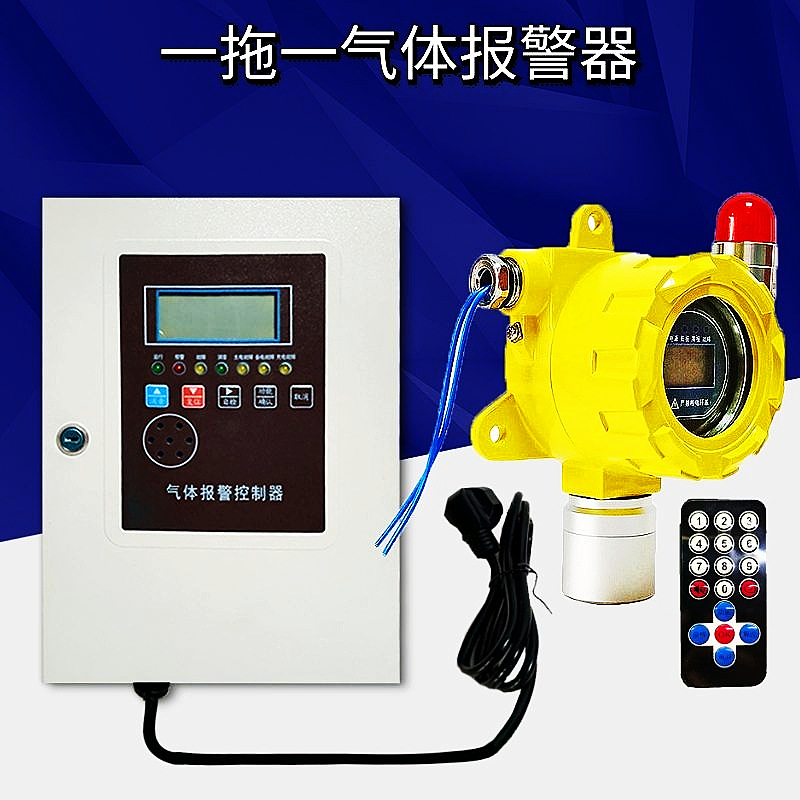 在线式氧气检测仪 O2浓度检测报警器 氧气含量浓度报警仪