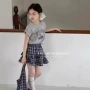 儿童印花夏季女童蛋糕裙
