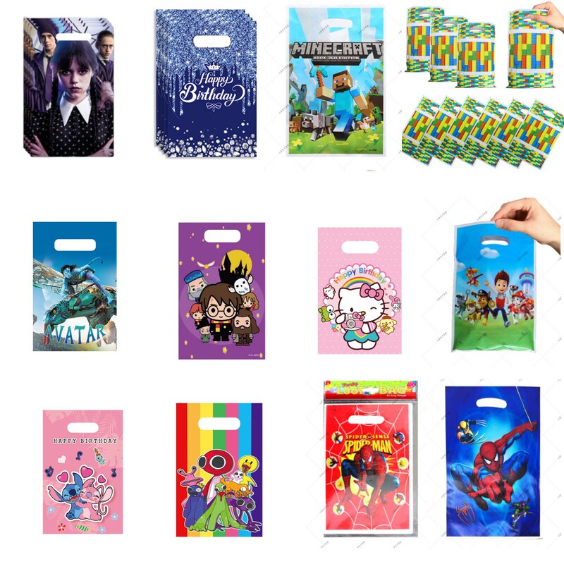 Cartoon Children's Birthday Party Gift Bag Gift Bag Candy Bag Plastic Bag Tote Bag Festival Decoration Gift Bag Cartoon Children's Birthday Party Gift Bag Gift Bag Candy Bag Plastic Bag Tote Bag Festival Decoration Gift Bag
