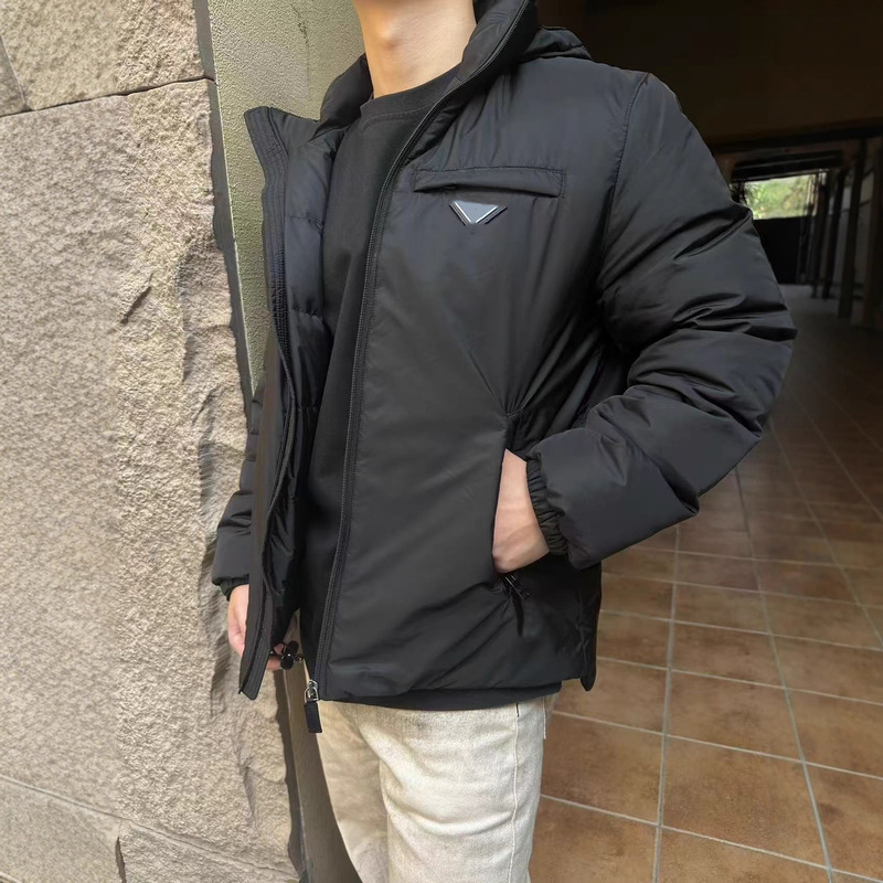 Original Label 90 down "Dujia Version High Quality" in Stock P Brand New Triangle Label Messi Same Style down Jacket Coat