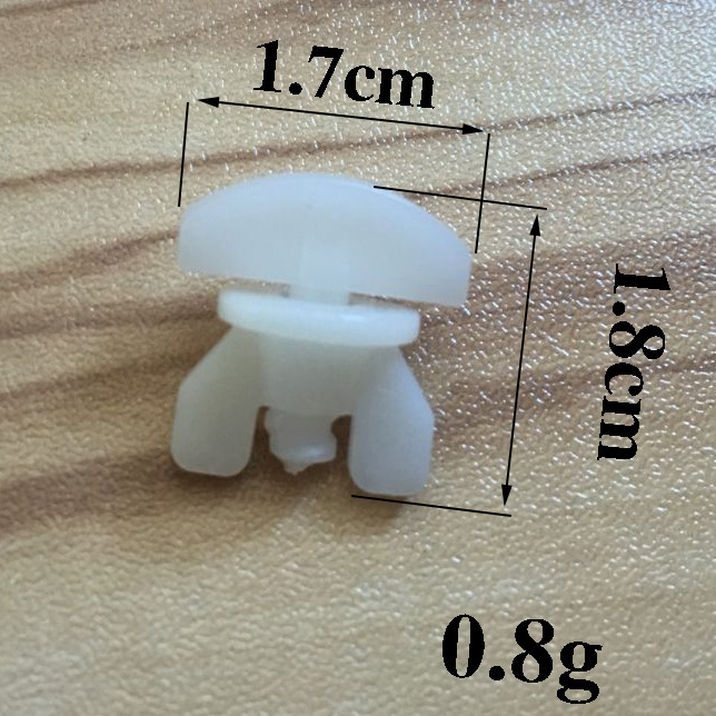 Yuanbao Nut Plastic Curtain Track Curtain Hook Hook Ring Butterfly-Shaped Butterfly-Shaped Open-Type Hand-Twisted Curtain Accessories