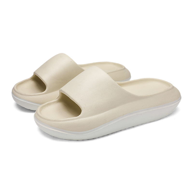 Pantuflas para hombres en verano, sentido de la mierda, uso externo 2024, nuevo interior para el hogar, plataforma antideslizante, pantuflas de eva, ventas directas de fábrica