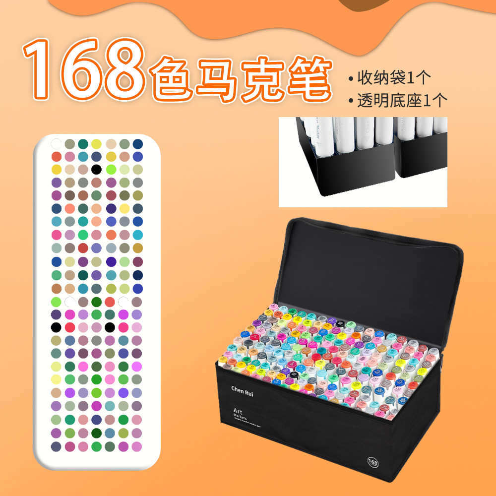 Marcador de 48 colores, pincel especial para arte, juego de rotulador de anime de pintura, no es fácil de desvanecer, se puede apilar, bolígrafo de acuarela