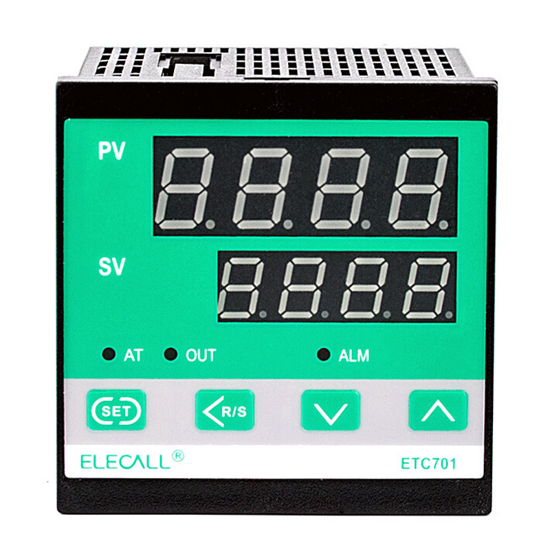 IlAike ETC701-21A Intelligent ThermostAt DigitAl DisplAy PID/SSR Upper And Lower Limit Return Adjustment 72x72mm