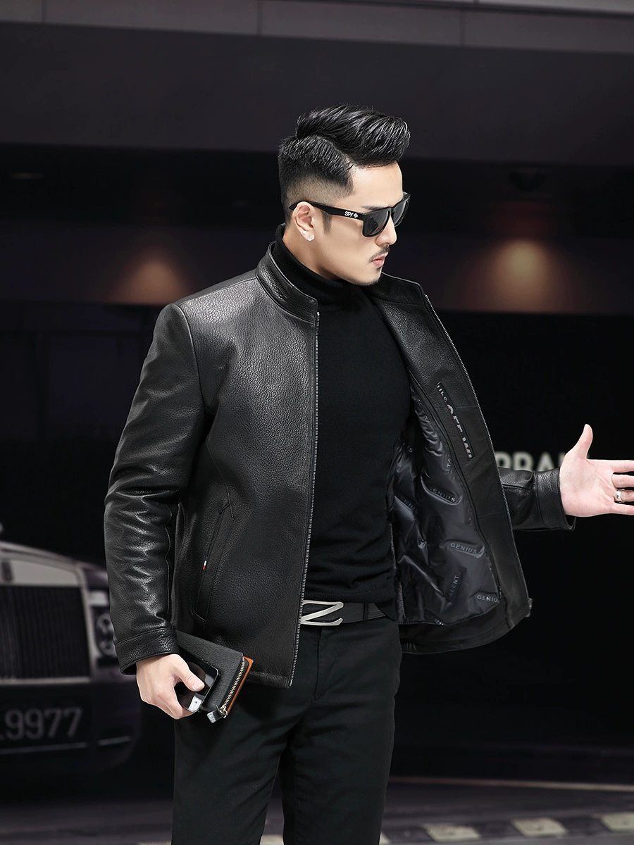 Demi-season down jacket, liner