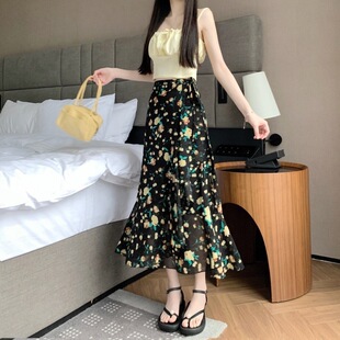��N��ɫ���~߅ѩ������ȹһƬʽ��ȹ������Ůȹ���L���黨��ȹ