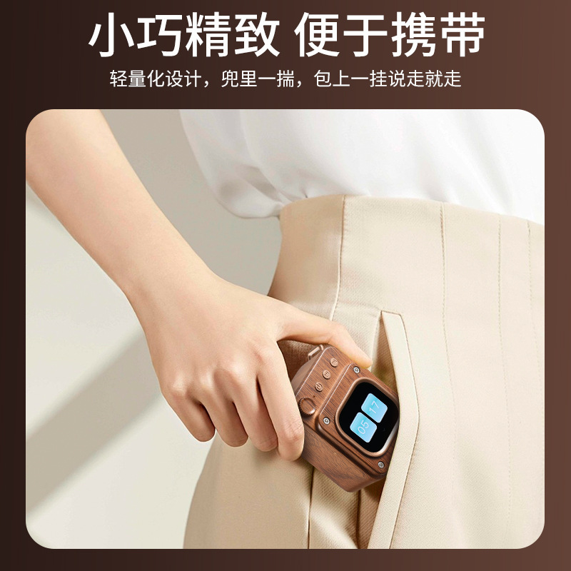 クロスボーダー APP Bluetooth スピーカーミニ木目調レトロサブウーファー Bluetooth 小型スピーカー新しいプライベートモデルホワイトノイズ|undefined