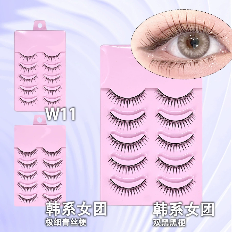 False eyelashes for eyelids, dense comics