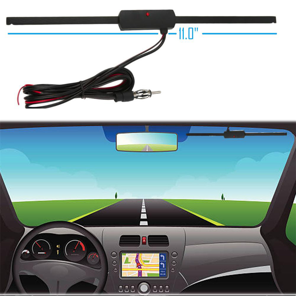 Car High-Frequency Enhanced Antenna, Universal Car Amplifier Antenna, Radio Antenna Amplifier, Cross-Border Hot-Selling