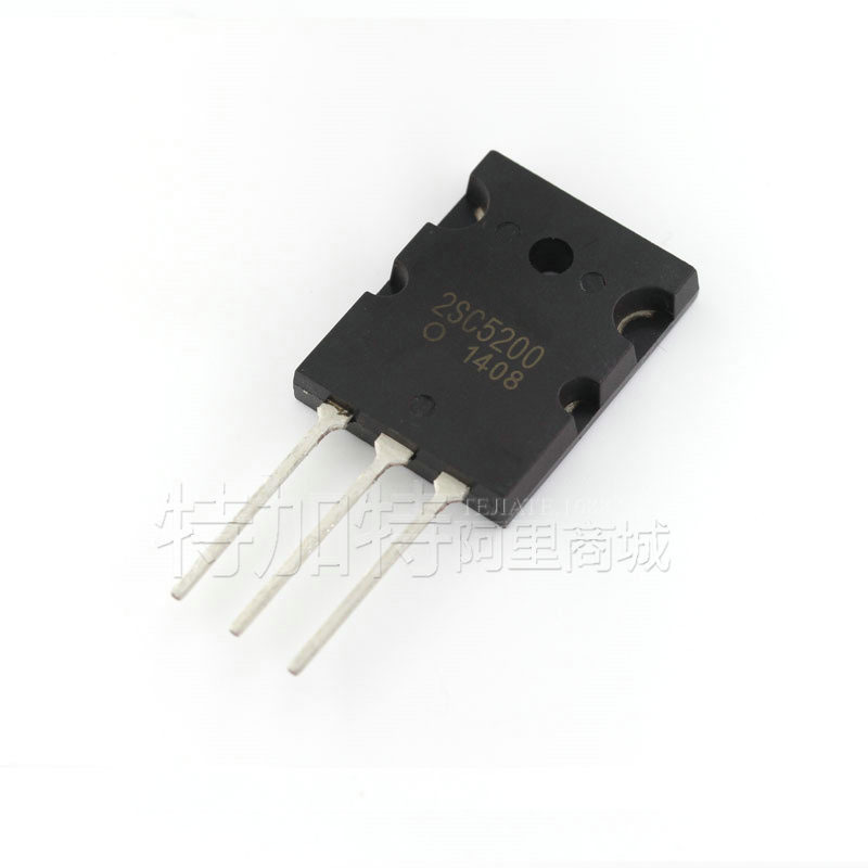 2SC5200-O TO-3PL大功率三极管 插脚功放晶体管 放大功率三极管
