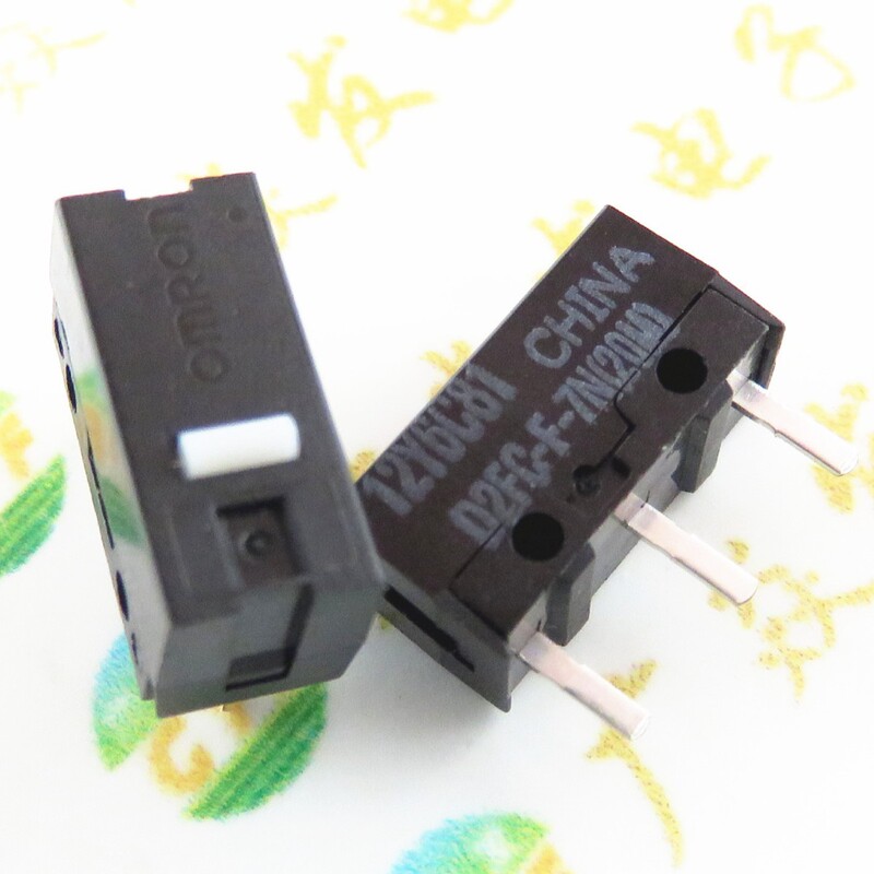 Original Omron Mouse Micro Switch D2FC-F-7N 20m Mouse Button Razer Logitech Microsoft Razer