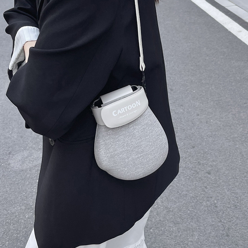 Versión coreana del bolso de teléfono móvil de nicho 2025 verano nuevo bolso femenino guantes creativos bolso de hombro bolso de mensajero de color de contraste retro