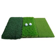 高尔夫打击垫推杆垫个人练习球垫三合一多功能打击垫