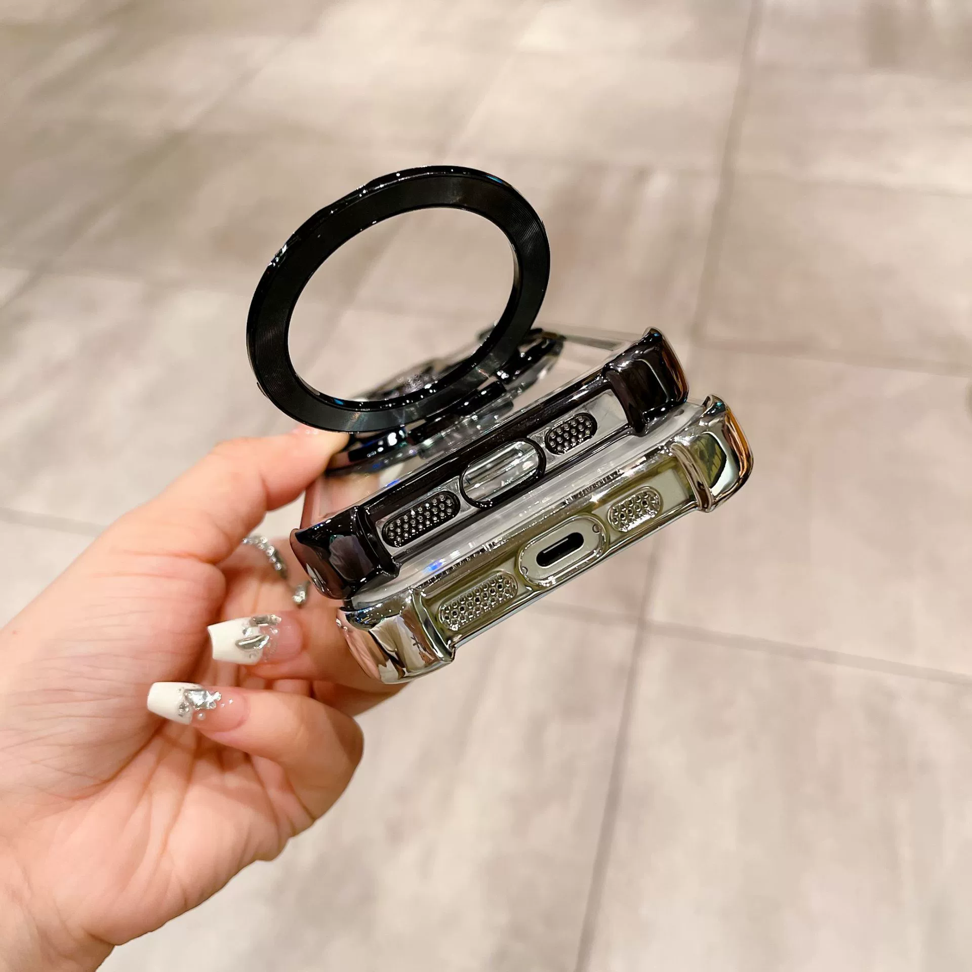 Яблоко, совместимо с iPhone 16, чехол на телефон в стиле космоса, защитные уголки, защитные трубки, защита на холостом ходу