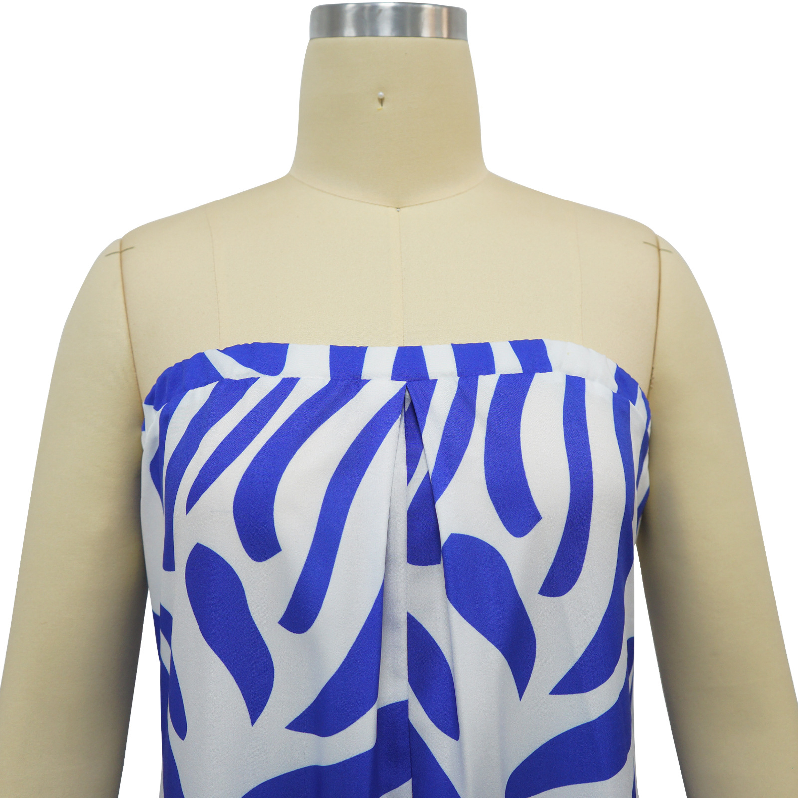 Women Clothing Printed Sleeveless Wide Leg Jumpsuit