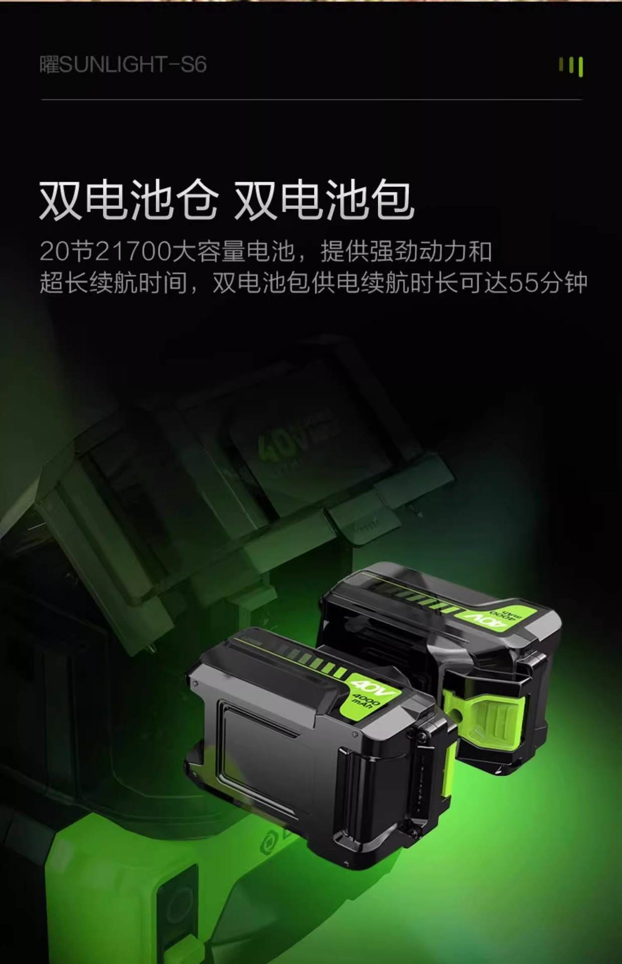 Green Field Cordless Car Washer Lithium Battery High Pressure Water Gun