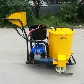 市政道路用地面裂缝修补机 手推式沥青灌缝机 恒温省料补缝设备