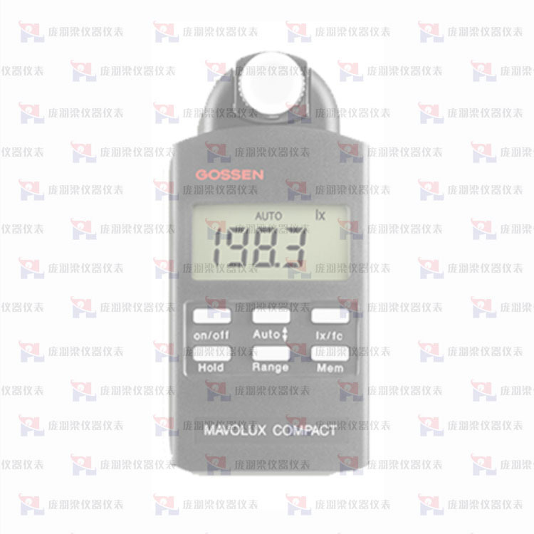 德国GMC-I高美测仪 高精度紧凑型照度计MAVOLUX COMPACT