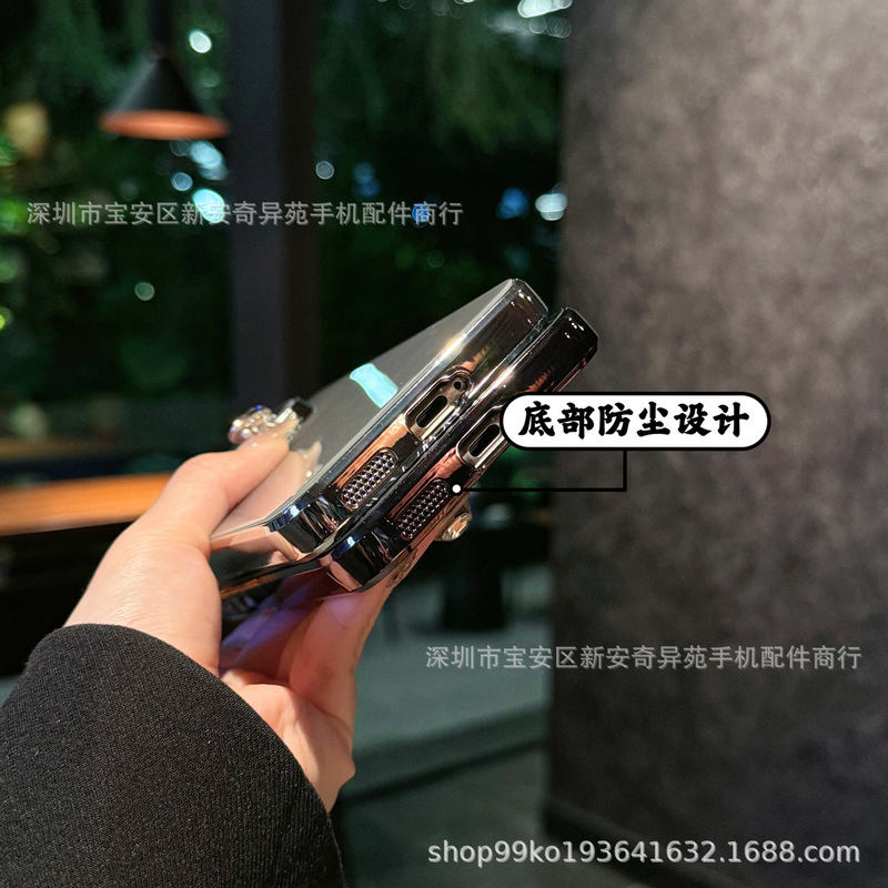高品质电镀蝴蝶适用华为Pura80ultra轻奢磁吸新款Mate70Pro手机壳|undefined
