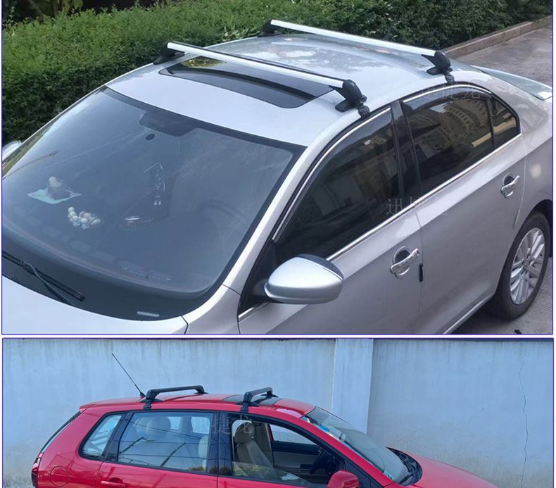 Wuling Bingo Clear Sky Starlight Macaron Car Roof Luggage Rack Crossbar Aluminum Alloy Load-Bearing Anti-Theft Roof Box Crossbar