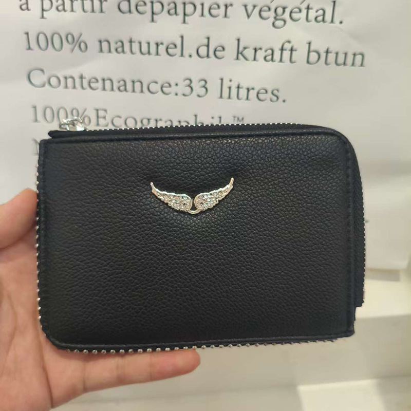 ZV bolsos de mujer de diamantes en caliente transfronterizos bolsos de cadena metálica bolsos tarjetas de cartera bolsos de mano largos bolsos de cambio monedero integrado