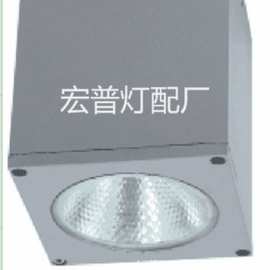 源厂供应方形防水明装筒灯外壳  户外方形明装筒灯套件 海量库存