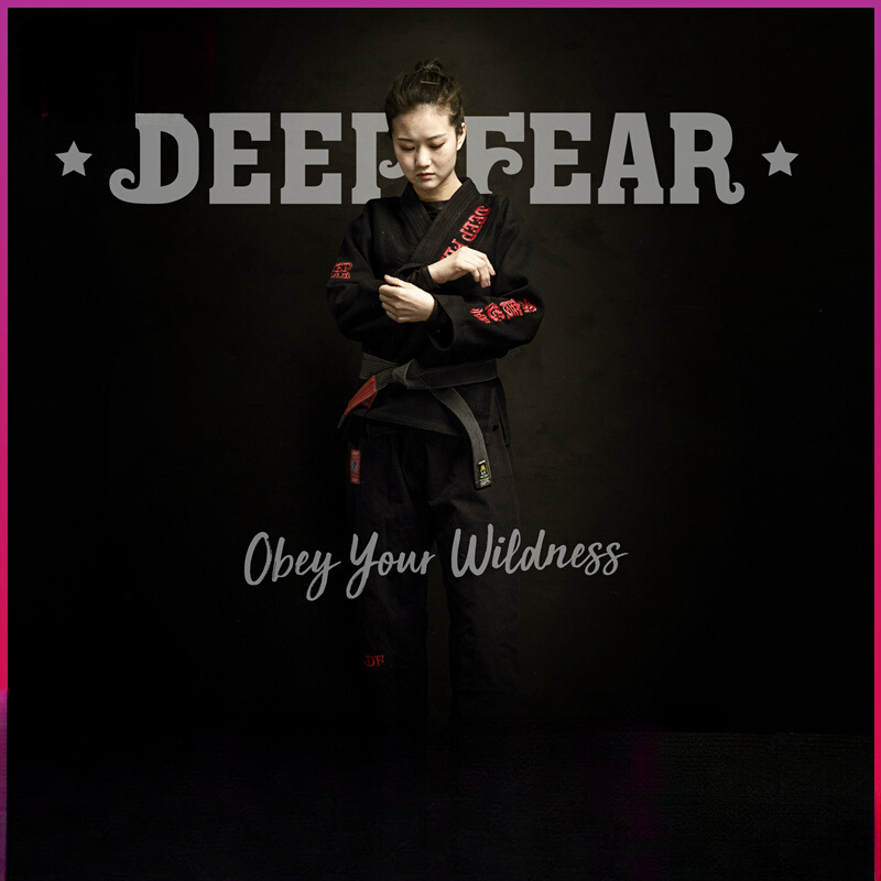Deep Fear Brazilian Jiujitsu Uniforms for Adults, Judo Anti-Wear Clothing, Kidsren's Jiujitsu Clothing Bjj Gi Jiujitsu